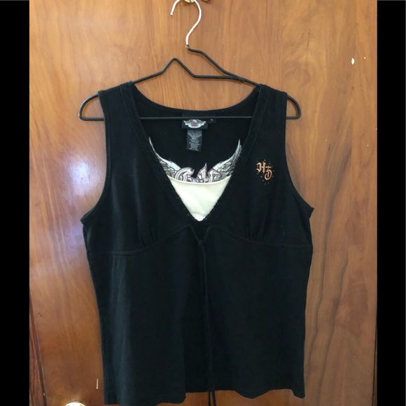 Harley Davidson Sleeveless Top - Picture 1 of 5
